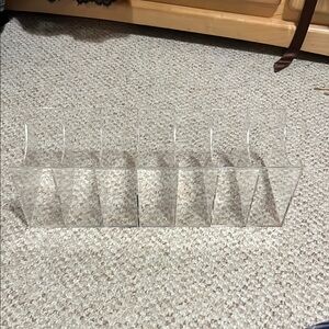 Clear Acrylic Organizer